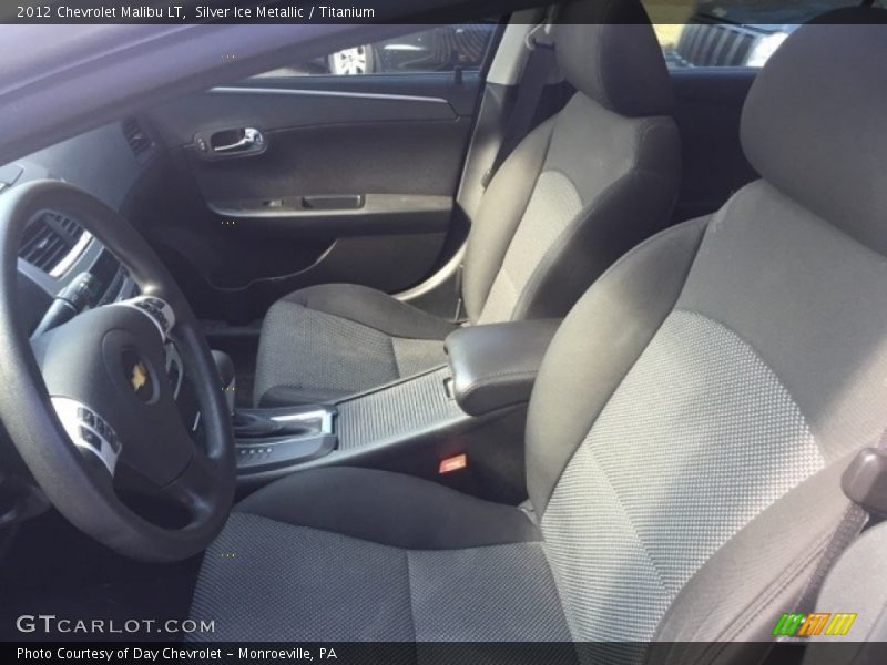 Silver Ice Metallic / Titanium 2012 Chevrolet Malibu LT