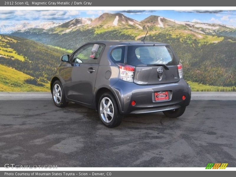 Magnetic Gray Metallic / Dark Gray 2012 Scion iQ