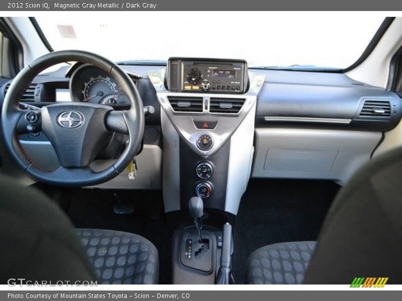 Magnetic Gray Metallic / Dark Gray 2012 Scion iQ