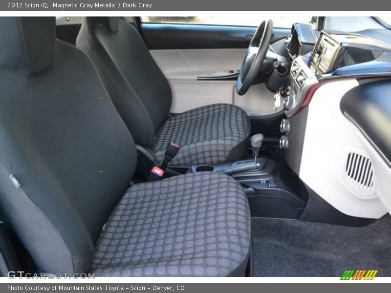 Magnetic Gray Metallic / Dark Gray 2012 Scion iQ