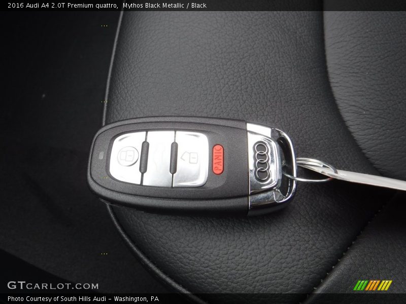 Keys of 2016 A4 2.0T Premium quattro