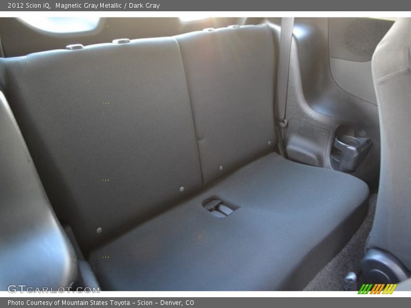 Magnetic Gray Metallic / Dark Gray 2012 Scion iQ