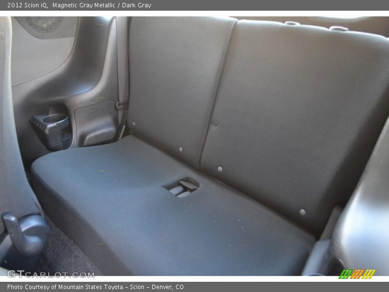 Magnetic Gray Metallic / Dark Gray 2012 Scion iQ