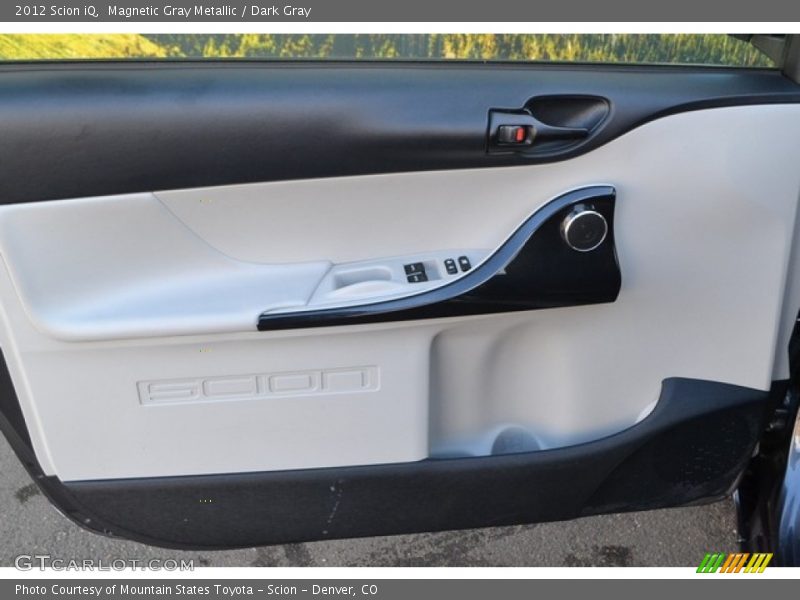 Magnetic Gray Metallic / Dark Gray 2012 Scion iQ