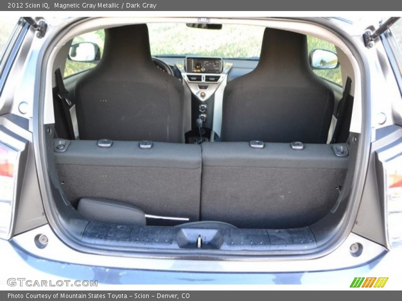 Magnetic Gray Metallic / Dark Gray 2012 Scion iQ