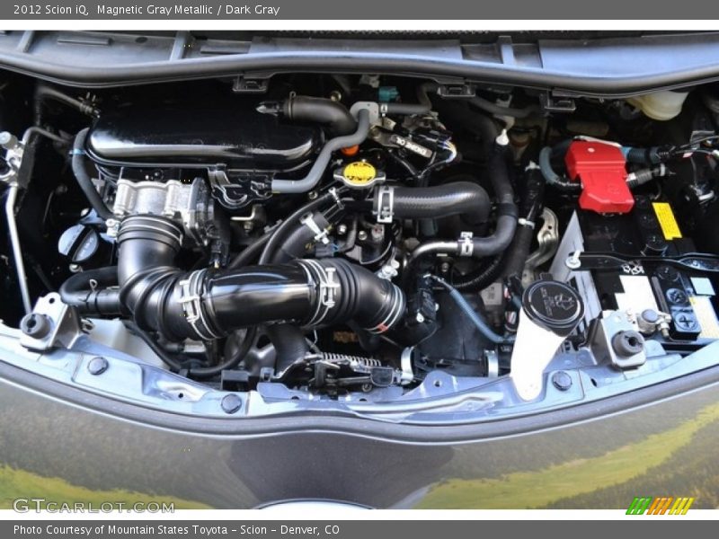 Magnetic Gray Metallic / Dark Gray 2012 Scion iQ