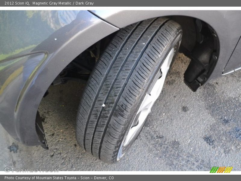 Magnetic Gray Metallic / Dark Gray 2012 Scion iQ