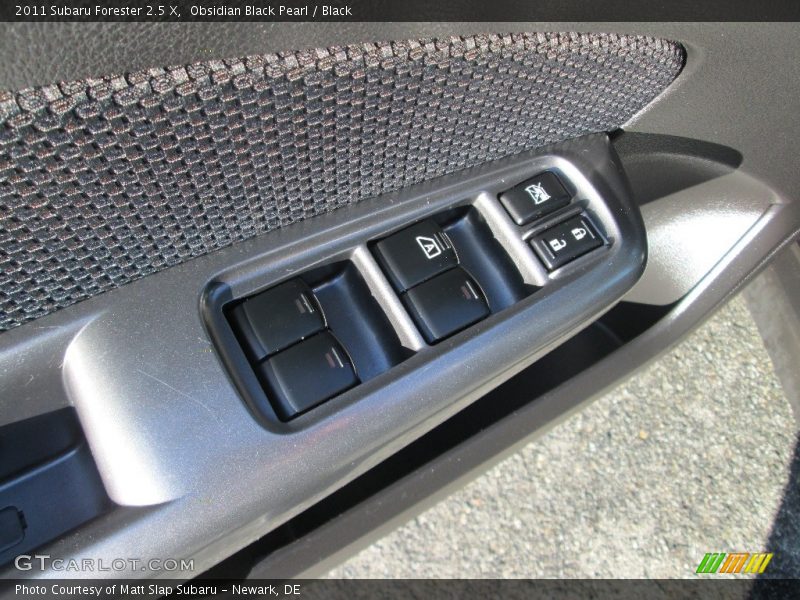 Obsidian Black Pearl / Black 2011 Subaru Forester 2.5 X