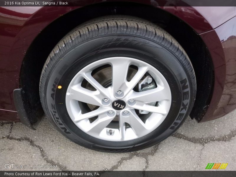 Sangria / Black 2016 Kia Optima LX