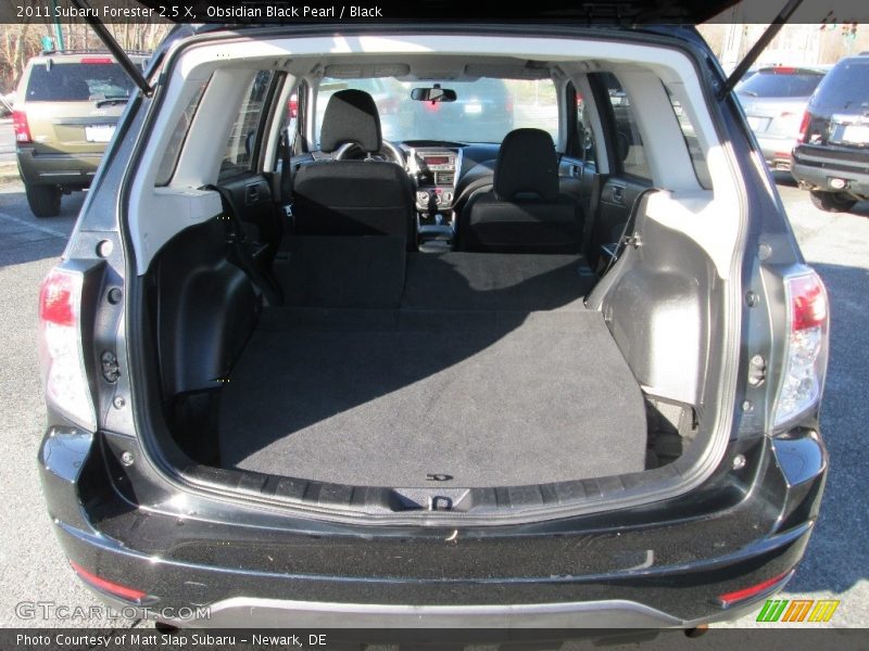 Obsidian Black Pearl / Black 2011 Subaru Forester 2.5 X