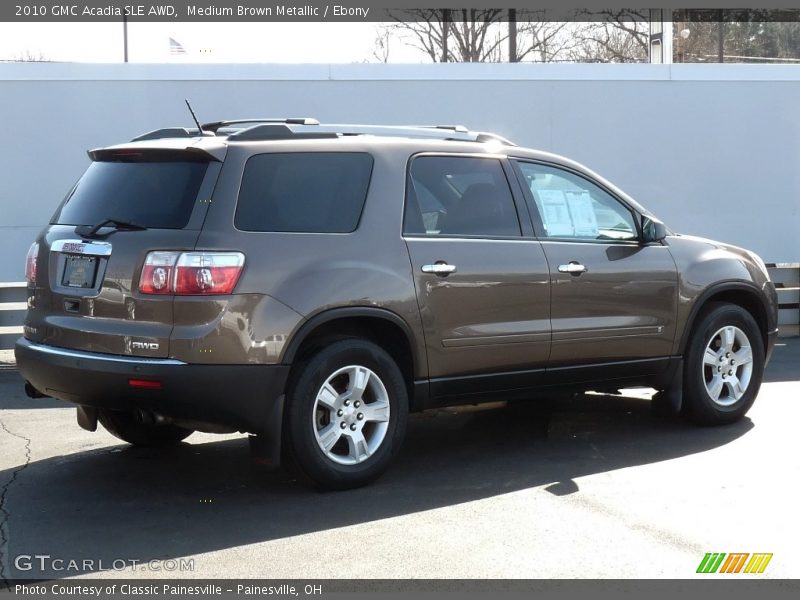 Medium Brown Metallic / Ebony 2010 GMC Acadia SLE AWD