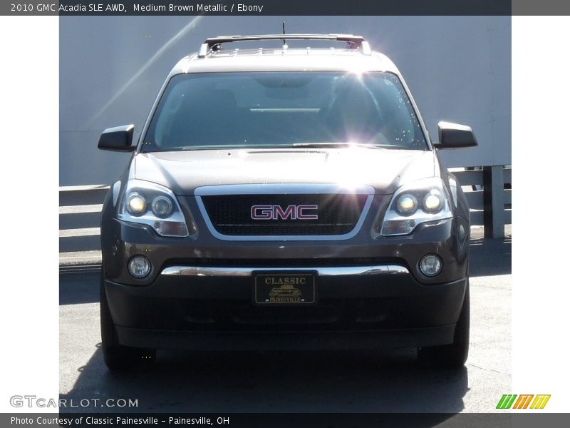 Medium Brown Metallic / Ebony 2010 GMC Acadia SLE AWD