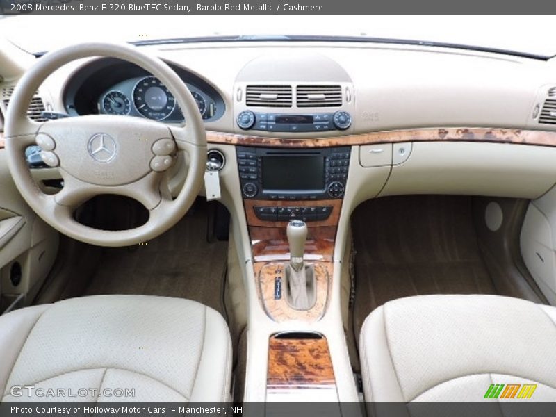 Barolo Red Metallic / Cashmere 2008 Mercedes-Benz E 320 BlueTEC Sedan