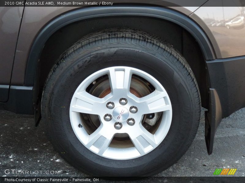 Medium Brown Metallic / Ebony 2010 GMC Acadia SLE AWD