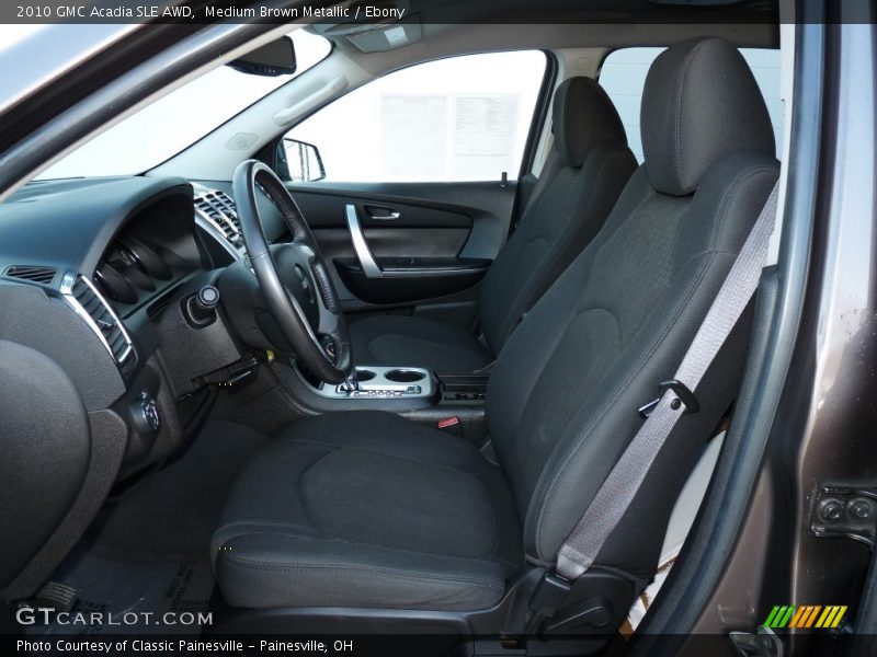 Medium Brown Metallic / Ebony 2010 GMC Acadia SLE AWD