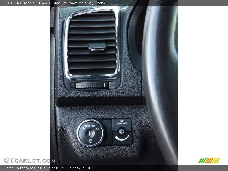 Medium Brown Metallic / Ebony 2010 GMC Acadia SLE AWD