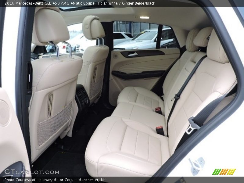 Rear Seat of 2016 GLE 450 AMG 4Matic Coupe