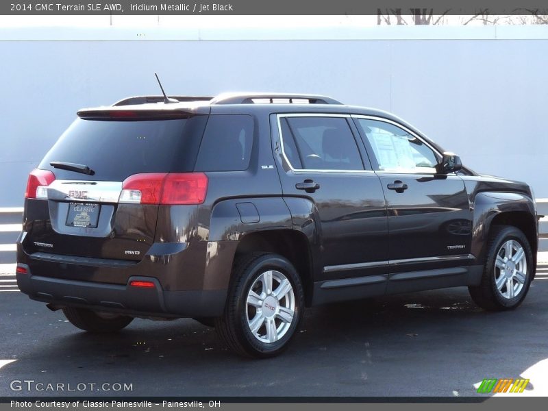 Iridium Metallic / Jet Black 2014 GMC Terrain SLE AWD
