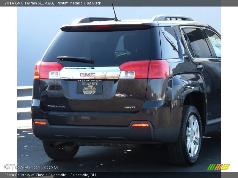 Iridium Metallic / Jet Black 2014 GMC Terrain SLE AWD