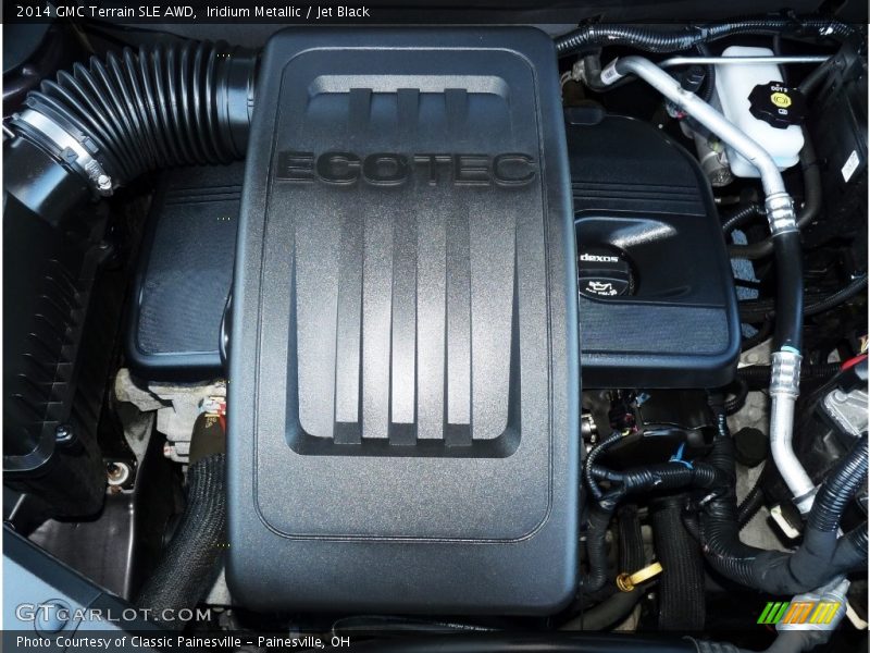 Iridium Metallic / Jet Black 2014 GMC Terrain SLE AWD