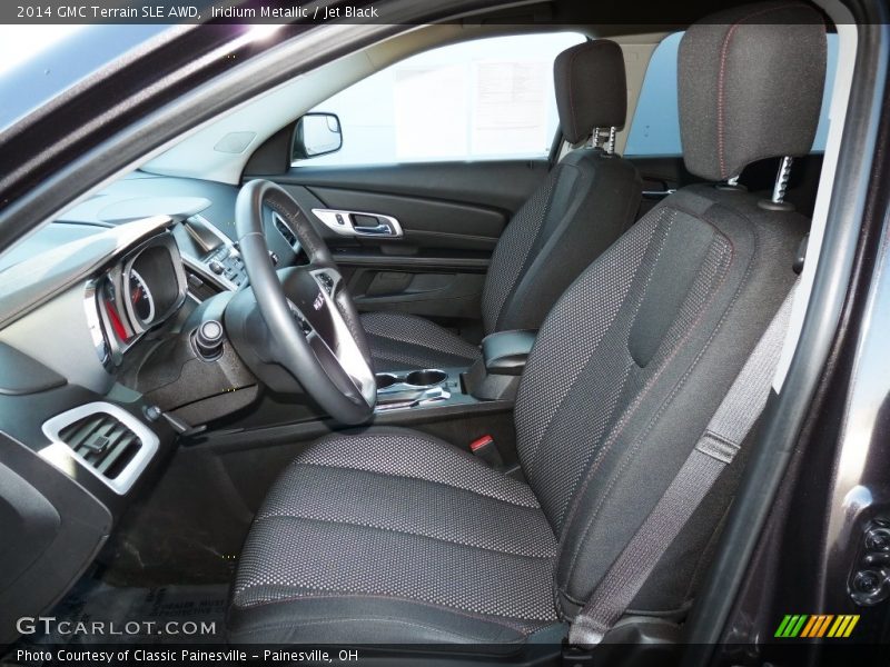 Iridium Metallic / Jet Black 2014 GMC Terrain SLE AWD