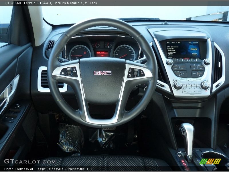 Iridium Metallic / Jet Black 2014 GMC Terrain SLE AWD