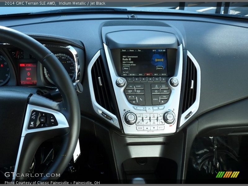 Iridium Metallic / Jet Black 2014 GMC Terrain SLE AWD