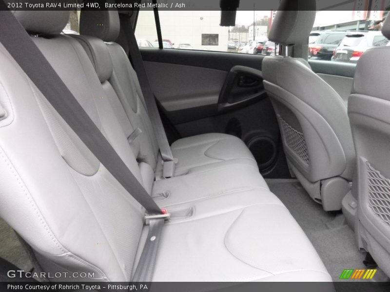 Barcelona Red Metallic / Ash 2012 Toyota RAV4 Limited 4WD