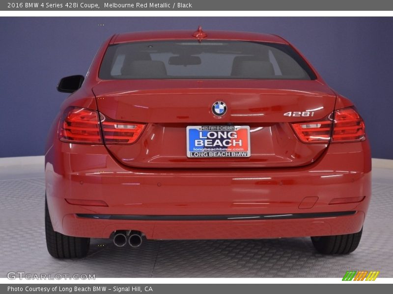 Melbourne Red Metallic / Black 2016 BMW 4 Series 428i Coupe