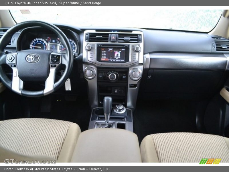 Super White / Sand Beige 2015 Toyota 4Runner SR5 4x4
