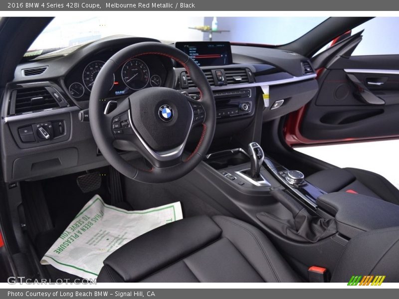  2016 4 Series 428i Coupe Black Interior