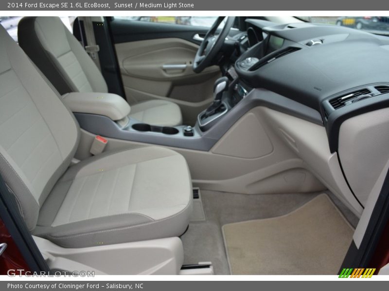 Sunset / Medium Light Stone 2014 Ford Escape SE 1.6L EcoBoost