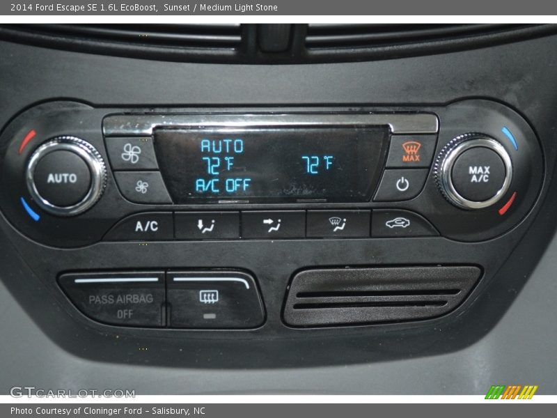 Sunset / Medium Light Stone 2014 Ford Escape SE 1.6L EcoBoost