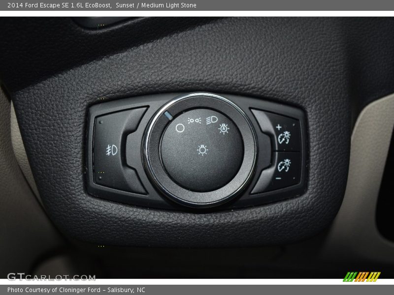 Sunset / Medium Light Stone 2014 Ford Escape SE 1.6L EcoBoost