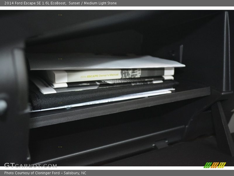 Sunset / Medium Light Stone 2014 Ford Escape SE 1.6L EcoBoost