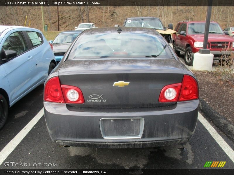 Taupe Gray Metallic / Ebony 2012 Chevrolet Malibu LT