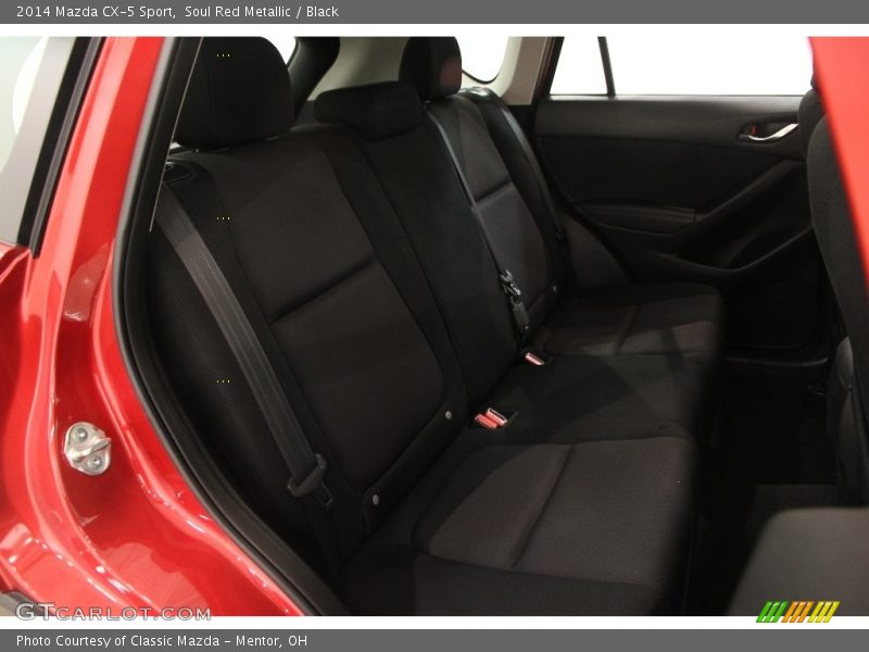 Soul Red Metallic / Black 2014 Mazda CX-5 Sport