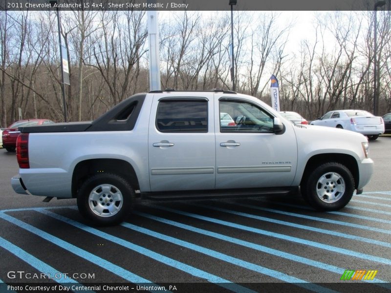 Sheer Silver Metallic / Ebony 2011 Chevrolet Avalanche LS 4x4