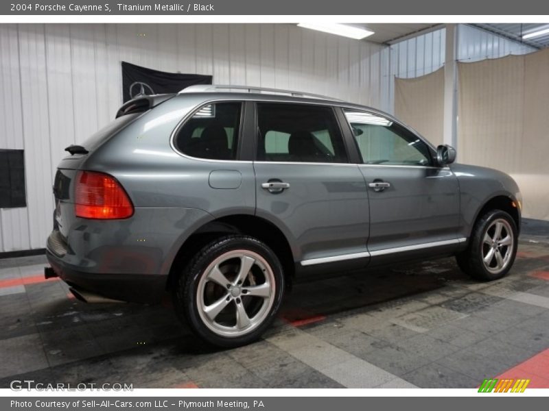 Titanium Metallic / Black 2004 Porsche Cayenne S
