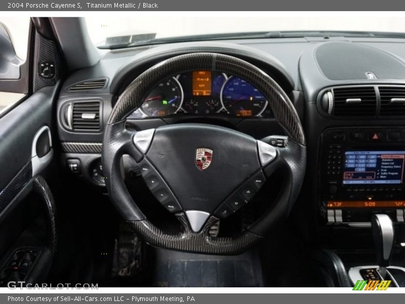 Titanium Metallic / Black 2004 Porsche Cayenne S