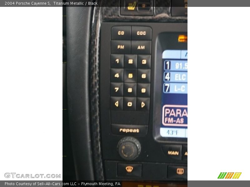 Titanium Metallic / Black 2004 Porsche Cayenne S