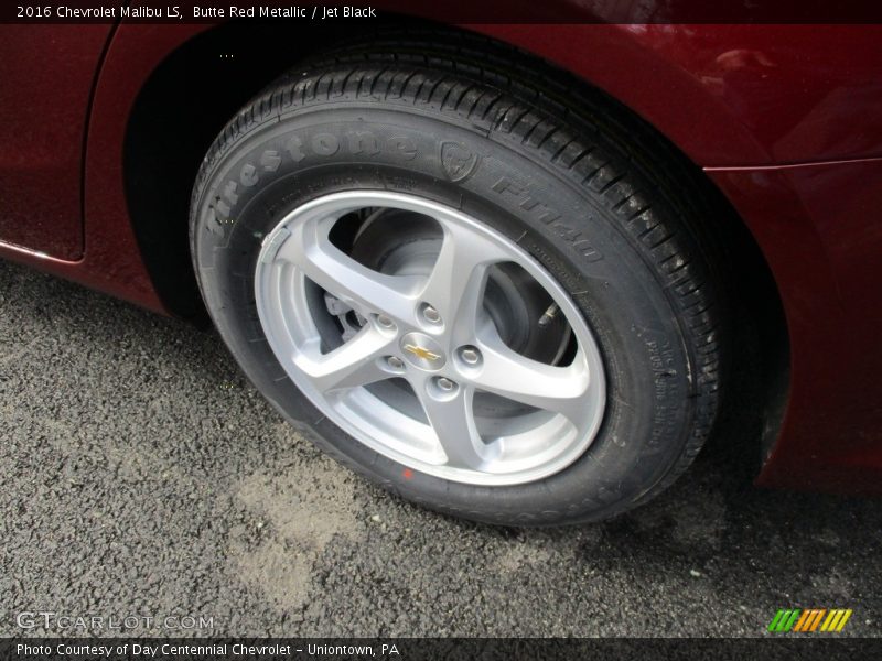Butte Red Metallic / Jet Black 2016 Chevrolet Malibu LS