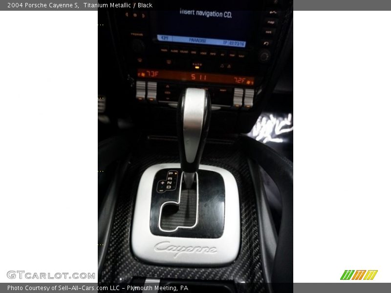 Titanium Metallic / Black 2004 Porsche Cayenne S