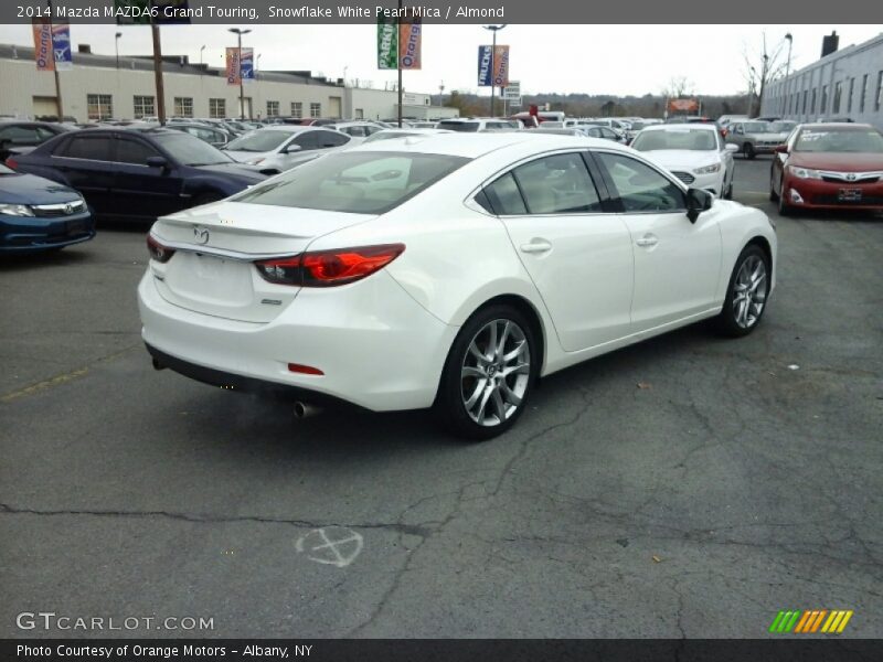Snowflake White Pearl Mica / Almond 2014 Mazda MAZDA6 Grand Touring