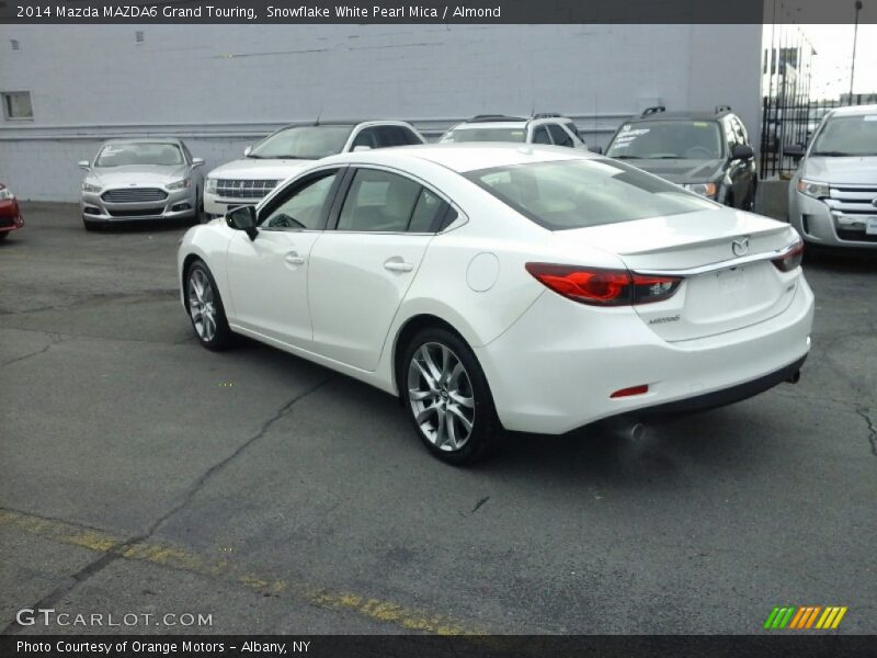 Snowflake White Pearl Mica / Almond 2014 Mazda MAZDA6 Grand Touring