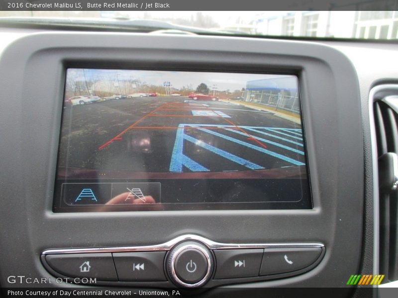 Butte Red Metallic / Jet Black 2016 Chevrolet Malibu LS