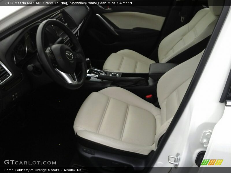 Snowflake White Pearl Mica / Almond 2014 Mazda MAZDA6 Grand Touring