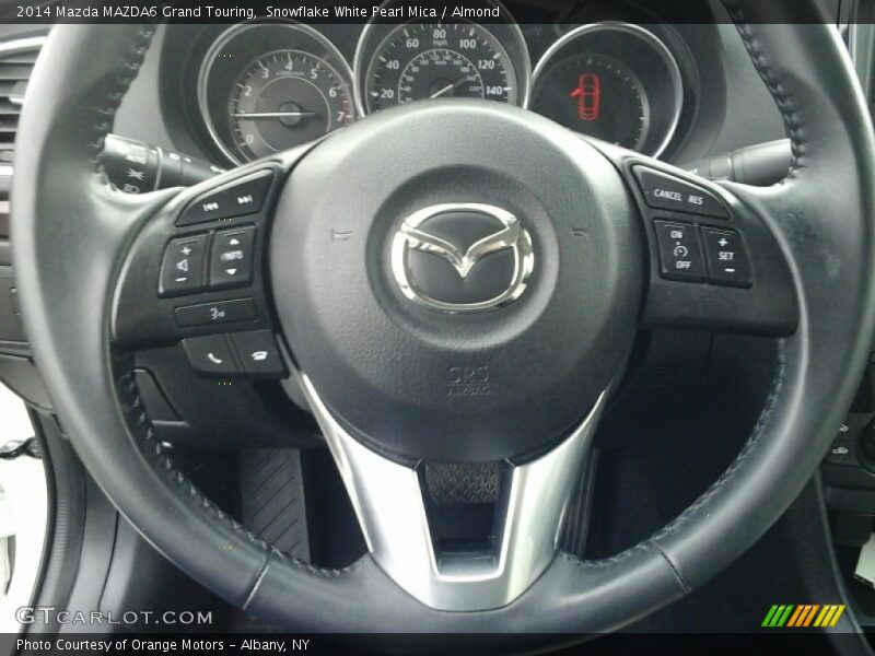 Snowflake White Pearl Mica / Almond 2014 Mazda MAZDA6 Grand Touring
