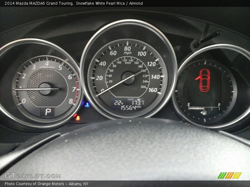 Snowflake White Pearl Mica / Almond 2014 Mazda MAZDA6 Grand Touring