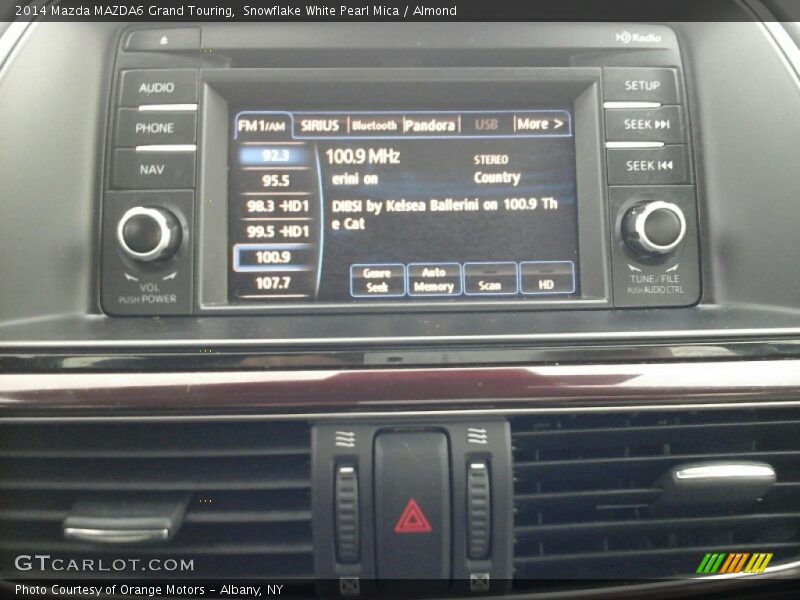Snowflake White Pearl Mica / Almond 2014 Mazda MAZDA6 Grand Touring